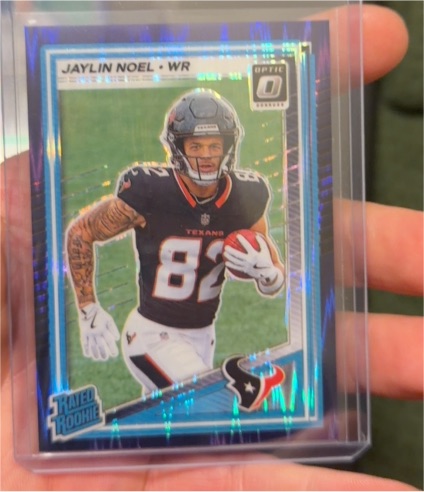 2025 Donruss Optic #241 Jaylin Noel — front