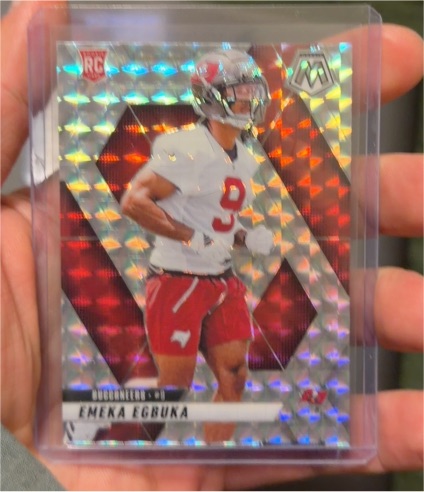 2025 Panini Mosaic #376 Emeka Egbuka — front