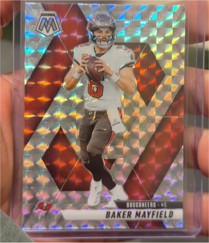 2025 Panini Mosaic #82 Baker Mayfield — front