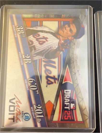 2025 Bowman Draft #BDN-4 Mitch Voit — front