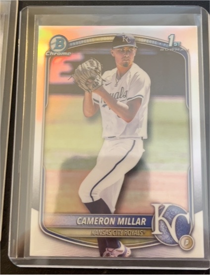 2025 Bowman Draft Chrome #BDC-176 Cameron Millar — front