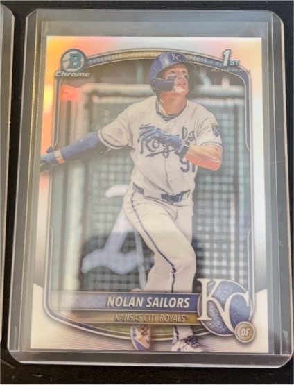 2025 Bowman Draft #BDC-86 Nolan Sailors Chrome — front