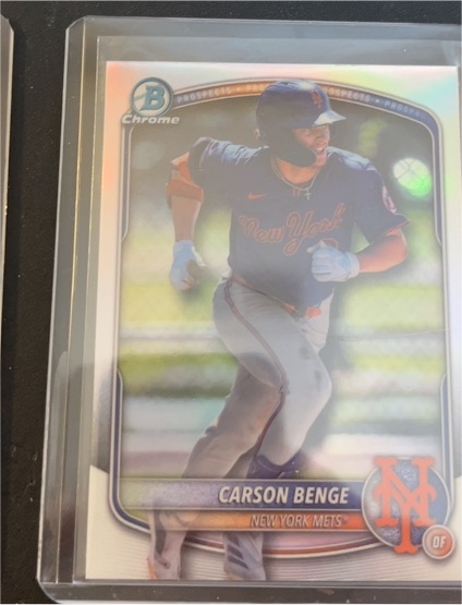 2025 Bowman Draft Chrome #BDC-138 Carson Benge — front