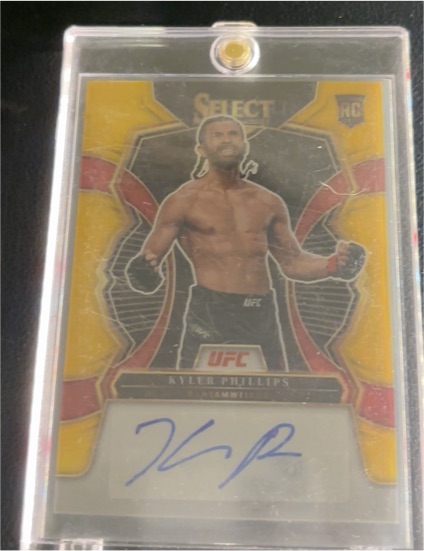 2023 Panini Select UFC #RS-KPH Kyler Phillips Rookie Card — front