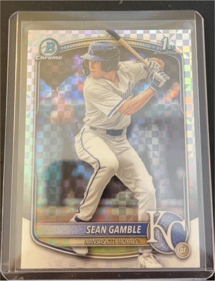 2025 Bowman Draft Chrome #BDC-178 Sean Gamble — front