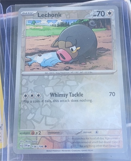 2023 Pokémon SV01: Scarlet & Violet #156 Lechonk — front