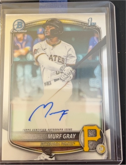2025 Bowman Chrome #CPA-MG Murf Gray — front