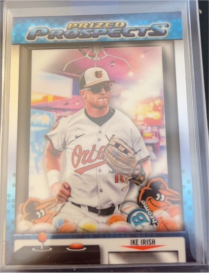 2025 Bowman Draft #PP-8 Ike Irish Prized Prospects — front