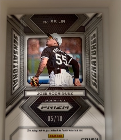 2024 Panini Prizm Sensational Signatures #SS-JR Jose Rodriguez — front