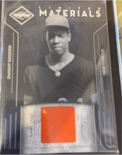 2011 Panini Limited Materials #16 Dwight Gooden — front