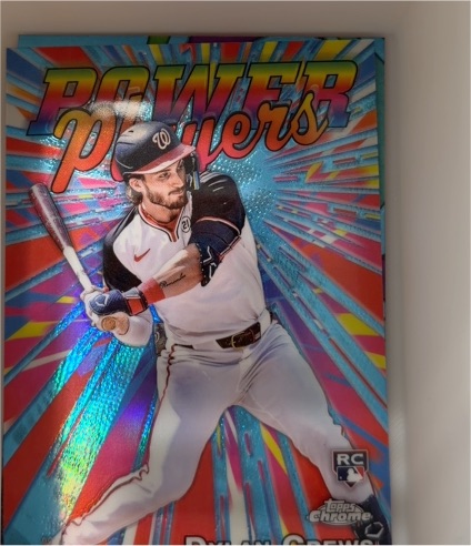 2025 Topps Chrome #PP-20 Dylan Crews Power Players — front