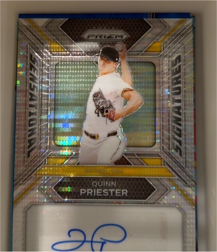 2024 Panini Prizm Sensational Signatures #SS-QP Quinn Priester — front