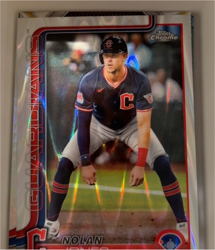 2025 Topps Chrome #32 Nolan Jones — front