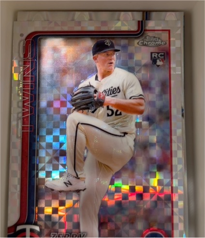 2025 Topps Chrome #277 Zebby Matthews — front