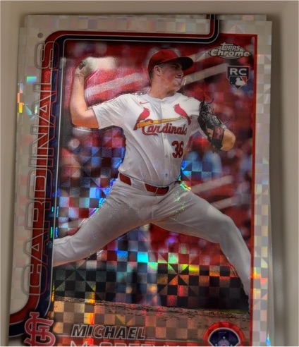 2025 Topps Chrome #29 Michael McGreevy — front