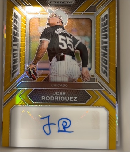 2024 Panini Prizm Sensational Signatures #SS-JR Jose Rodriguez — front