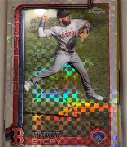 2025 Topps Chrome #232 Trevor Story — front
