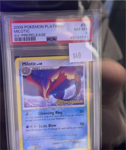 2009 Pokémon Platinum #70 Milotic SV-Prerelease — front