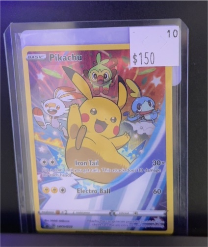 2020 Pokémon SWSH Black Star Promo #SWSH020 Pikachu — front