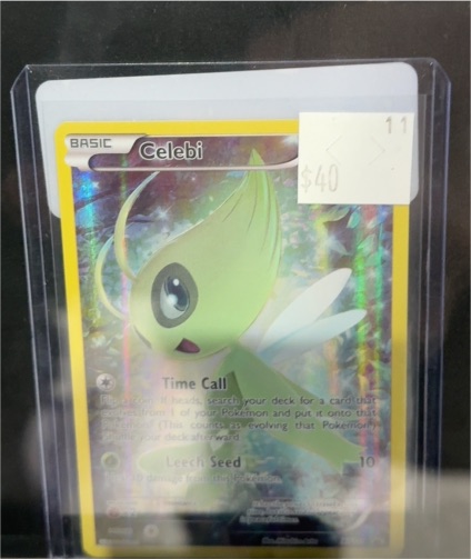 2016 Pokémon XY Black Star Promos #XY111 Celebi — front