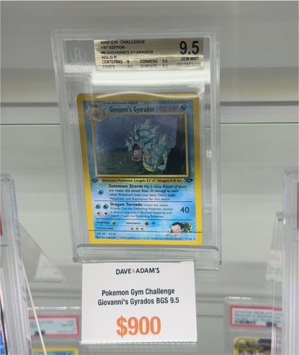 2000 Pokemon Gym Challenge #5 Giovanni's Gyarados — front