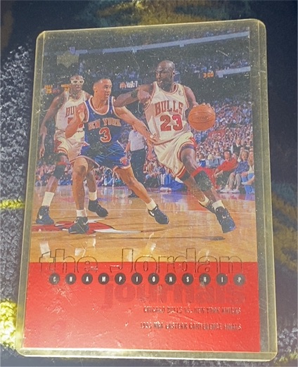1997 Upper Deck The Jordan Championship #11 Michael Jordan — front