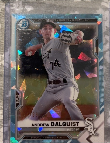 2021 Bowman Chrome Prospects #BCP-64 Andrew Dalquist — front