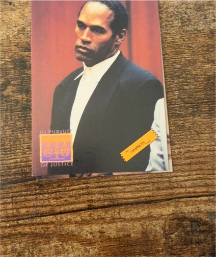 1994 Interlink In Pursuit of Justice The Simpson Case Promo #P7 O.J. In Court — front