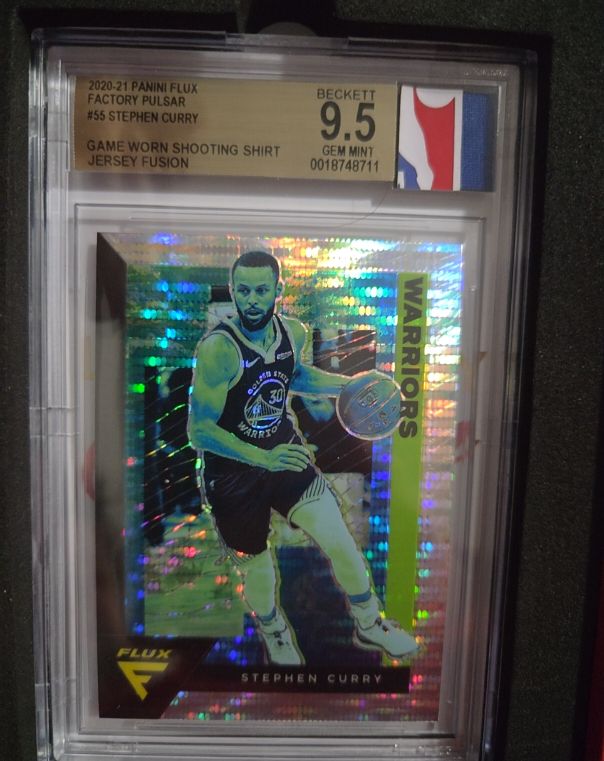 2020-21 Panini Flux #55 Stephen Curry — front