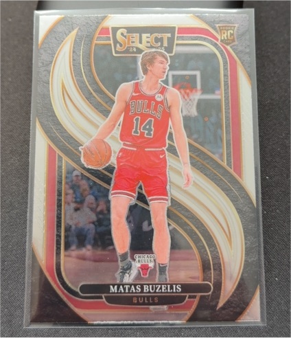 2024-25 Panini Select Premier Level #166 Matas Buzelis — front