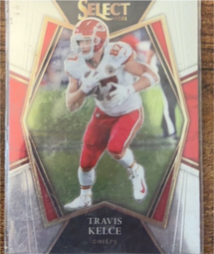 2021 Panini Select #118 Travis Kelce — front