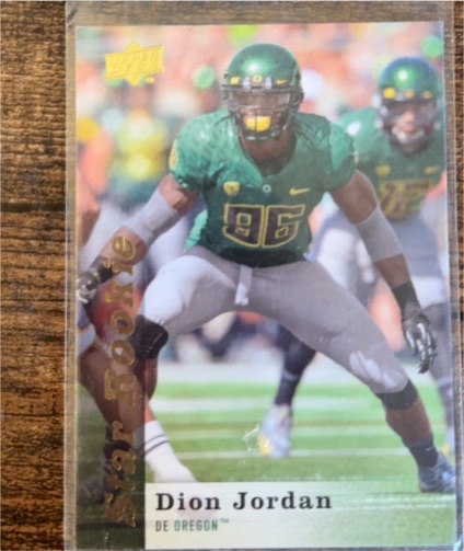 2013 Upper Deck #67 Dion Jordan — front