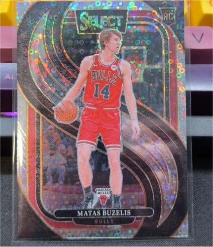 2024-25 Panini Select #166 Matas Buzelis — front