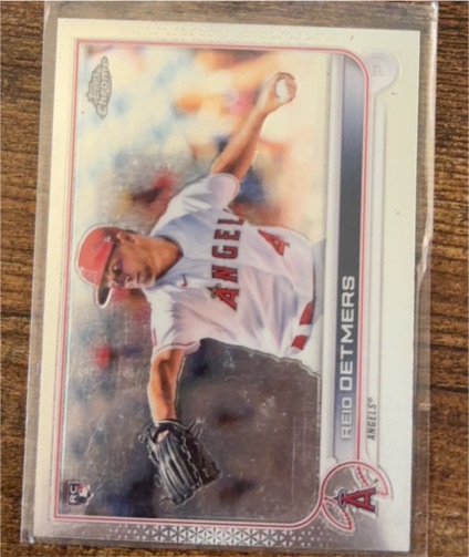 2022 Topps #201 Reid Detmers — front