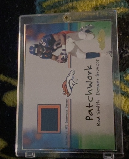 2001 Fleer Showcase Patchwork Rod Smith — front