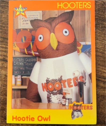 1994 Star Hooters Hootie Owl — front