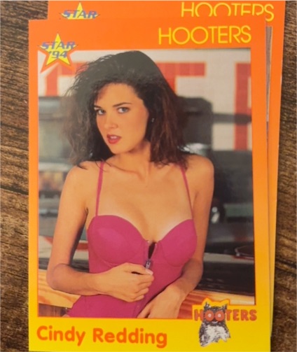 1994 Star Hooters #16 Cindy Redding — front
