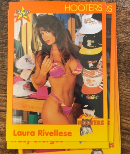 1994 Star Hooters #54 Laura Rivellese — front