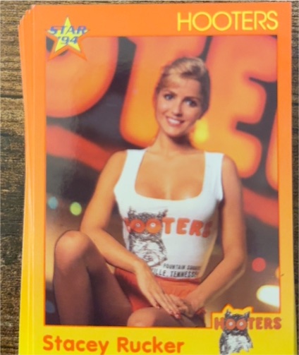 1994 Star Hooters #53 Stacey Rucker — front