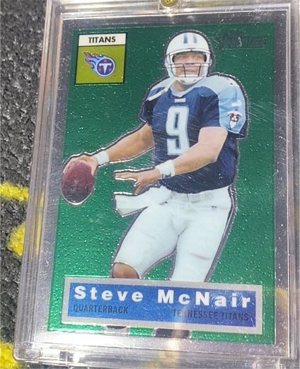 2001 Topps Heritage #34 Steve McNair — front