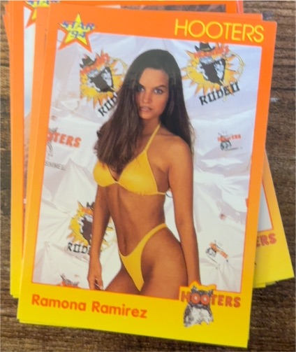 1994 Star Hooters #41 Ramona Ramirez — front