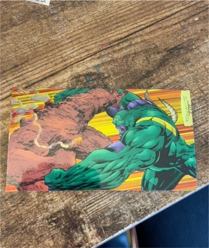 1994 Wildstorm Wildcats Widescreen Chromium #88 Maul vs Slag — front