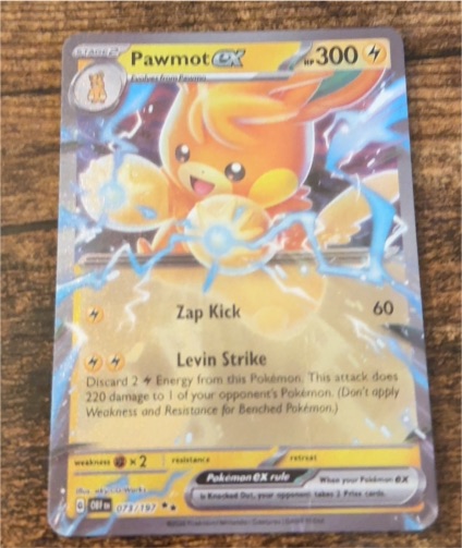 2023 Pokémon TCG SV03: Obsidian Flames #073 Pawmot ex — front