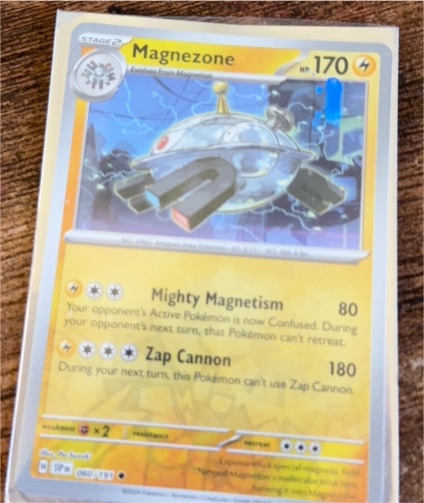 2024 Pokémon SV08: Surging Sparks #60 Magnezone — front