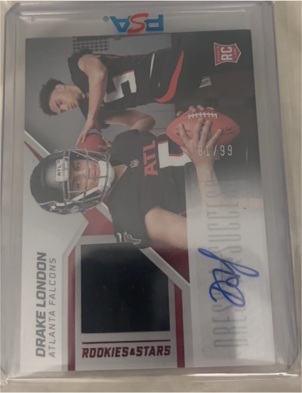 2022 Panini Rookies & Stars Dress for Success #DS-DL Drake London — front