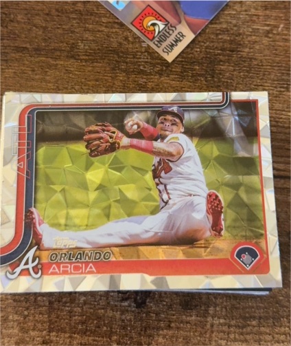 2025 Topps Series 1 #154 Orlando Arcia — front