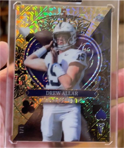 2024 Wild Card 5 Card Draw #SDPS-DAN Drew Allar — front