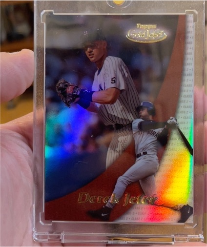 2000 Topps Gold Label #PP1 Derek Jeter — front