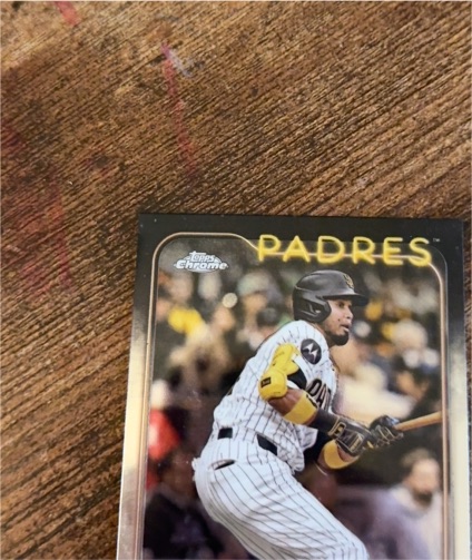 2024 Topps Chrome Update #USC100 Luis Arraez — front