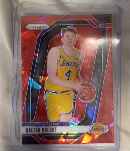 2024-25 Panini Prizm #238 Dalton Knecht — front